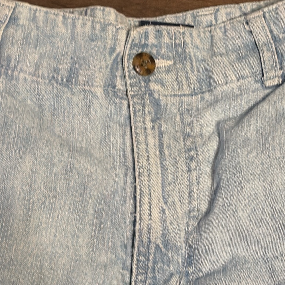 Women’s Denver Hayes high-rise denim blue jean shorts size W4 - Picture 3 of 7